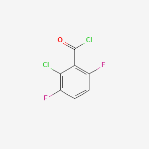 molecular formula C7H2Cl2F2O B1362224 2-Chloro-3,6-difluorobenzoyl chloride CAS No. 261762-42-9