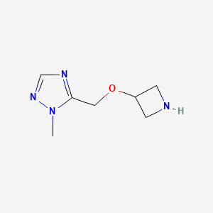 5-((Azetidin-3-yloxy)methyl)-1-methyl-1h-1,2,4-triazole