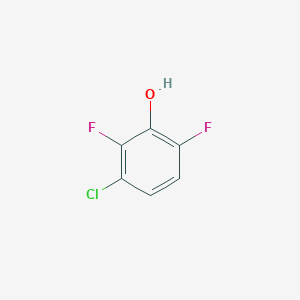 molecular formula C6H3ClF2O B1362227 3-Chloro-2,6-difluorophenol CAS No. 261762-51-0