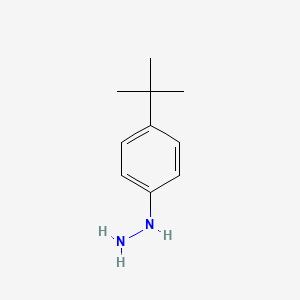 molecular formula C10H16N2 B1362237 (4-Tert-butylphenyl)hydrazine CAS No. 61765-93-3