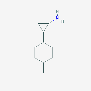 2-(4-Methylcyclohexyl)cyclopropan-1-amine