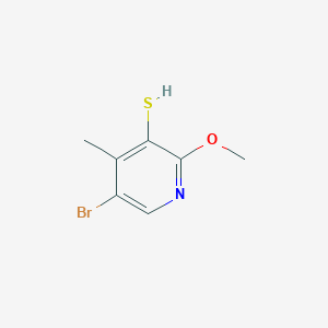 5-Bromo-2-methoxy-4-methylpyridine-3-thiol