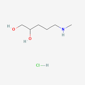 5-(Methylamino)pentane-1,2-diol hydrochloride