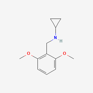 n-(2,6-Dimethoxybenzyl)cyclopropanamine