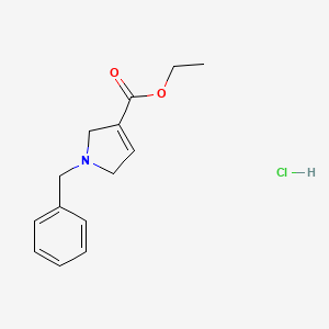 ethyl1-benzyl-2,5-dihydro-1H-pyrrole-3-carboxylatehydrochloride