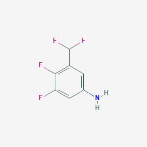 3-(Difluoromethyl)-4,5-difluoroaniline