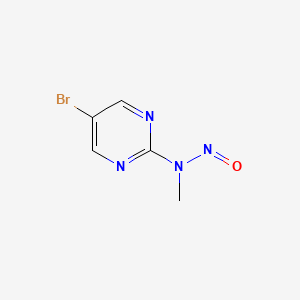 5-bromo-N-methyl-N-nitrosopyrimidin-2-amine