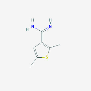 2,5-Dimethylthiophene-3-carboximidamide