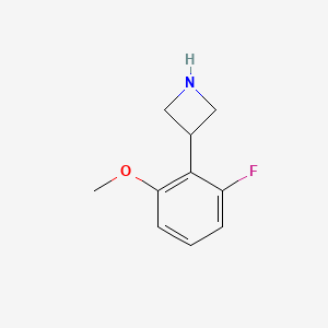 3-(2-Fluoro-6-methoxyphenyl)azetidine