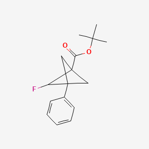 Tert-butyl 2-fluoro-3-phenylbicyclo[1.1.1]pentane-1-carboxylate