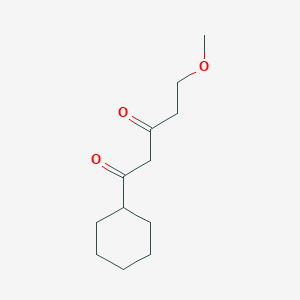 1-Cyclohexyl-5-methoxypentane-1,3-dione