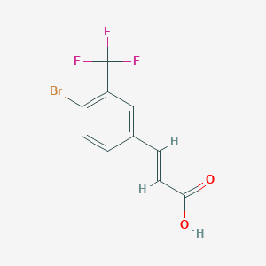 4-Bromo-3-(trifluoromethyl)cinnamic acid