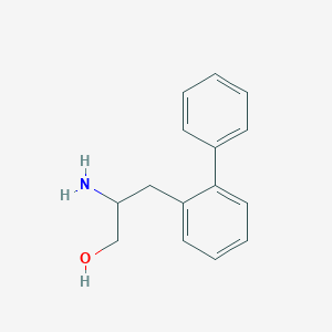 2-Amino-3-(2-phenylphenyl)propan-1-ol