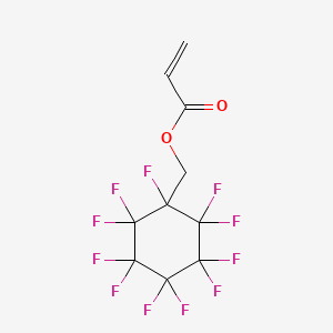 molecular formula C10H5F11O2 B1362281 全氟环己基甲基丙烯酸酯 CAS No. 40677-94-9