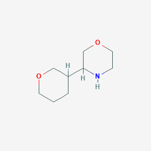 3-(Oxan-3-yl)morpholine