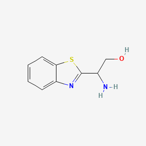 2-Amino-2-(benzo[d]thiazol-2-yl)ethan-1-ol