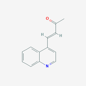 4-(Quinolin-4-yl)but-3-en-2-one