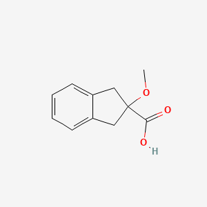 2-methoxy-2,3-dihydro-1H-indene-2-carboxylicacid