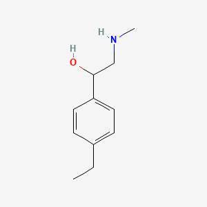 1-(4-Ethylphenyl)-2-(methylamino)ethan-1-ol