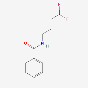 N-(4,4-difluorobutyl)benzamide