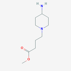 Methyl 4-(4-aminopiperidin-1-yl)butanoate