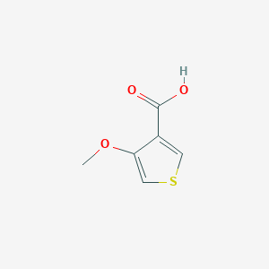 molecular formula C6H6O3S B1362314 4-甲氧基噻吩-3-羧酸 CAS No. 71050-40-3