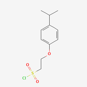 2-(4-Isopropylphenoxy)ethane-1-sulfonyl chloride