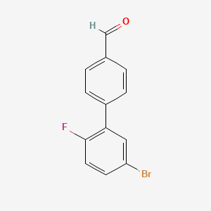 5'-Bromo-2'-fluoro-[1,1'-biphenyl]-4-carbaldehyde