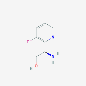 (R)-2-Amino-2-(3-fluoropyridin-2-yl)ethan-1-ol