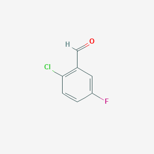 molecular formula C7H4ClFO B1362322 2-氯-5-氟苯甲醛 CAS No. 84194-30-9