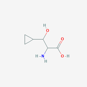 2-Amino-3-cyclopropyl-3-hydroxypropanoic acid