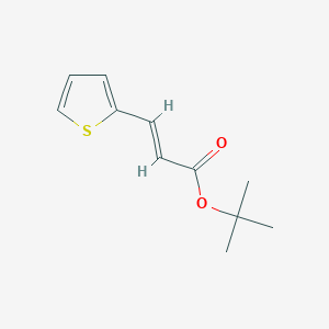 tert-butyl (2E)-3-(thiophen-2-yl)prop-2-enoate