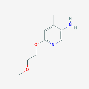 6-(2-Methoxyethoxy)-4-methylpyridin-3-amine