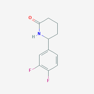 6-(3,4-Difluorophenyl)piperidin-2-one