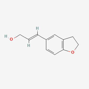 3-(2,3-Dihydrobenzofuran-5-yl)prop-2-en-1-ol