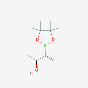 (2S)-3-(4,4,5,5-tetramethyl-1,3,2-dioxaborolan-2-yl)but-3-en-2-ol