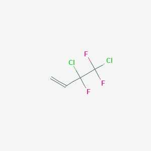 molecular formula C4H3Cl2F3 B1362345 3,4-Dichloro-3,4,4-trifluorobut-1-ene CAS No. 374-26-5