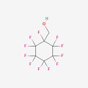 molecular formula C7H3F11O B1362346 (羟甲基)全氟环己烷 CAS No. 28788-68-3