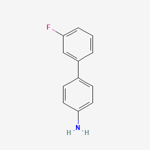molecular formula C12H10FN B1362349 3'-氟联苯-4-胺 CAS No. 5728-66-5