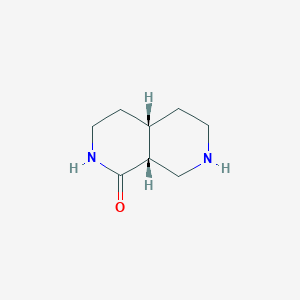 rac-(4aR,8aS)-decahydro-2,7-naphthyridin-1-one