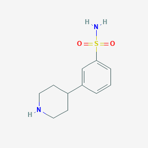 3-(Piperidin-4-yl)benzene-1-sulfonamide