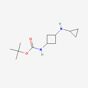 tert-butyl N-[3-(cyclopropylamino)cyclobutyl]carbamate