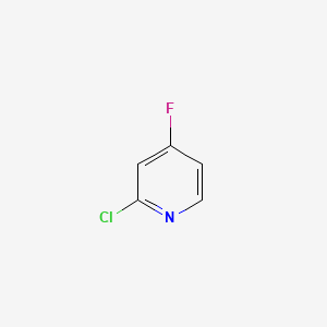 molecular formula C5H3ClFN B1362352 2-氯-4-氟吡啶 CAS No. 34941-91-8