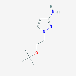 1-(2-(Tert-butoxy)ethyl)-1h-pyrazol-3-amine