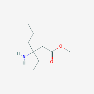 Methyl 3-amino-3-ethylhexanoate