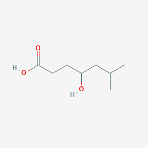 4-Hydroxy-6-methylheptanoic acid