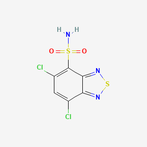 5,7-Dichlorobenzo[c][1,2,5]thiadiazole-4-sulfonamide