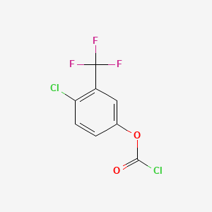 4-Chloro-3-(trifluoromethyl)phenyl chloroformate