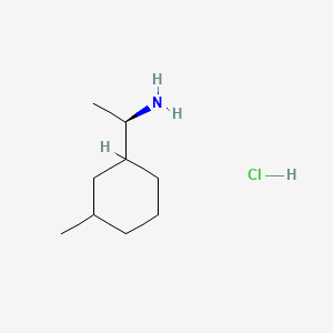 (1R)-1-(3-methylcyclohexyl)ethan-1-amine hydrochloride