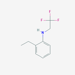 2-ethyl-N-(2,2,2-trifluoroethyl)aniline